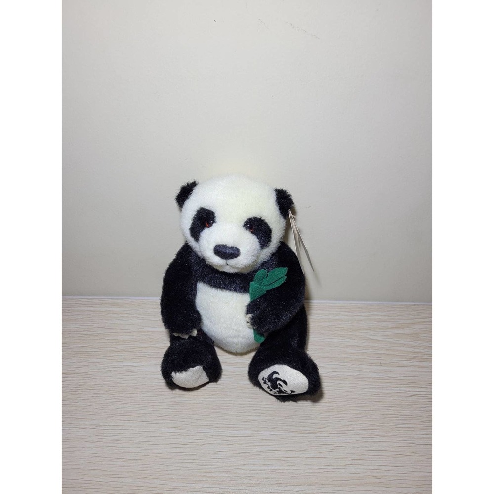 Gund WWF Panda Bear Plush Stuffed Animal New 7" 25 Years in China